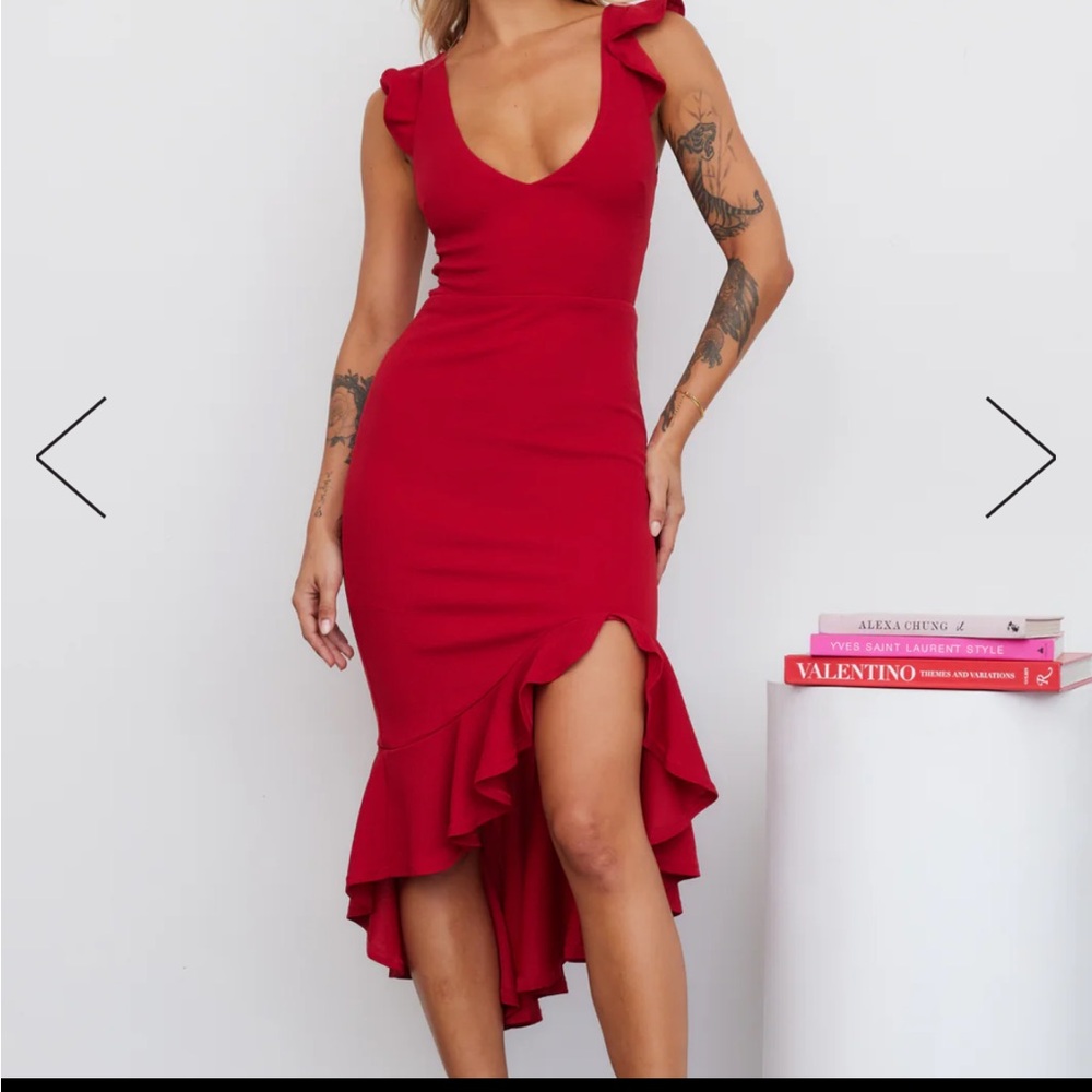 Hello Molly Red Samba Dress